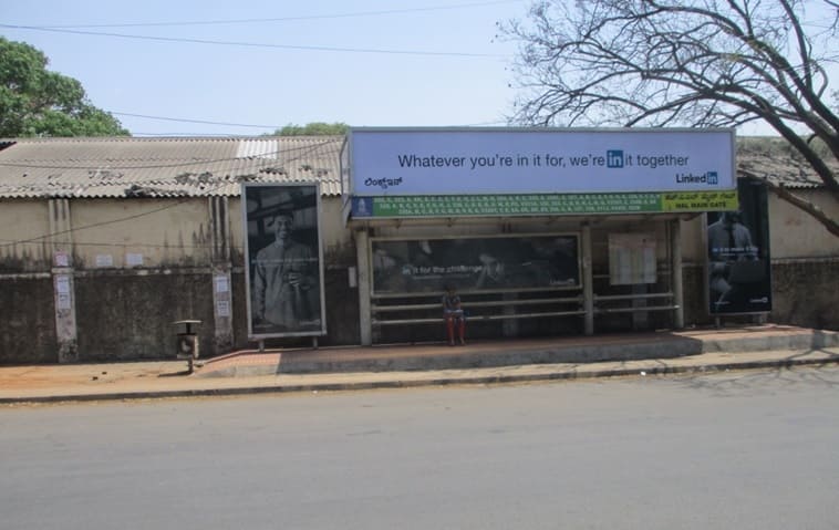 Advertising rates on HAL Bus Stop Bengaluru, Flex Banner Rates in Karnataka